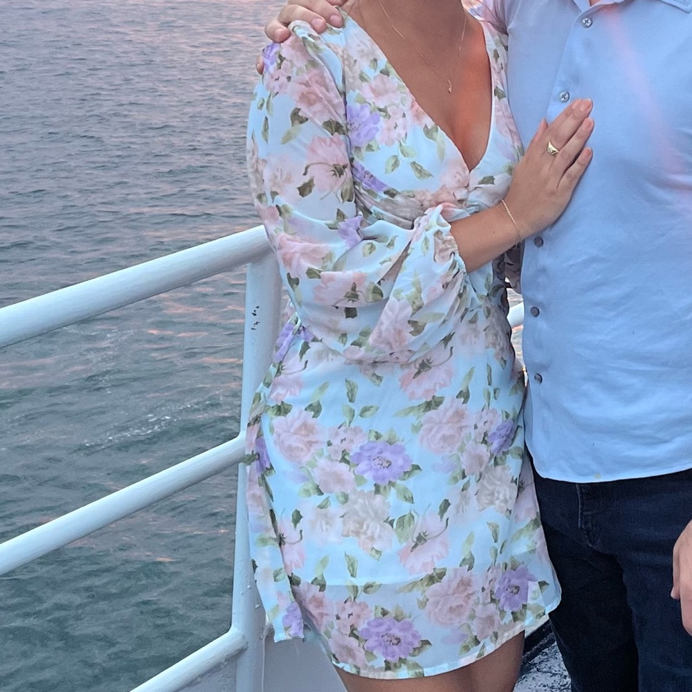 PRINCESS POLLY FLORAL DRESS